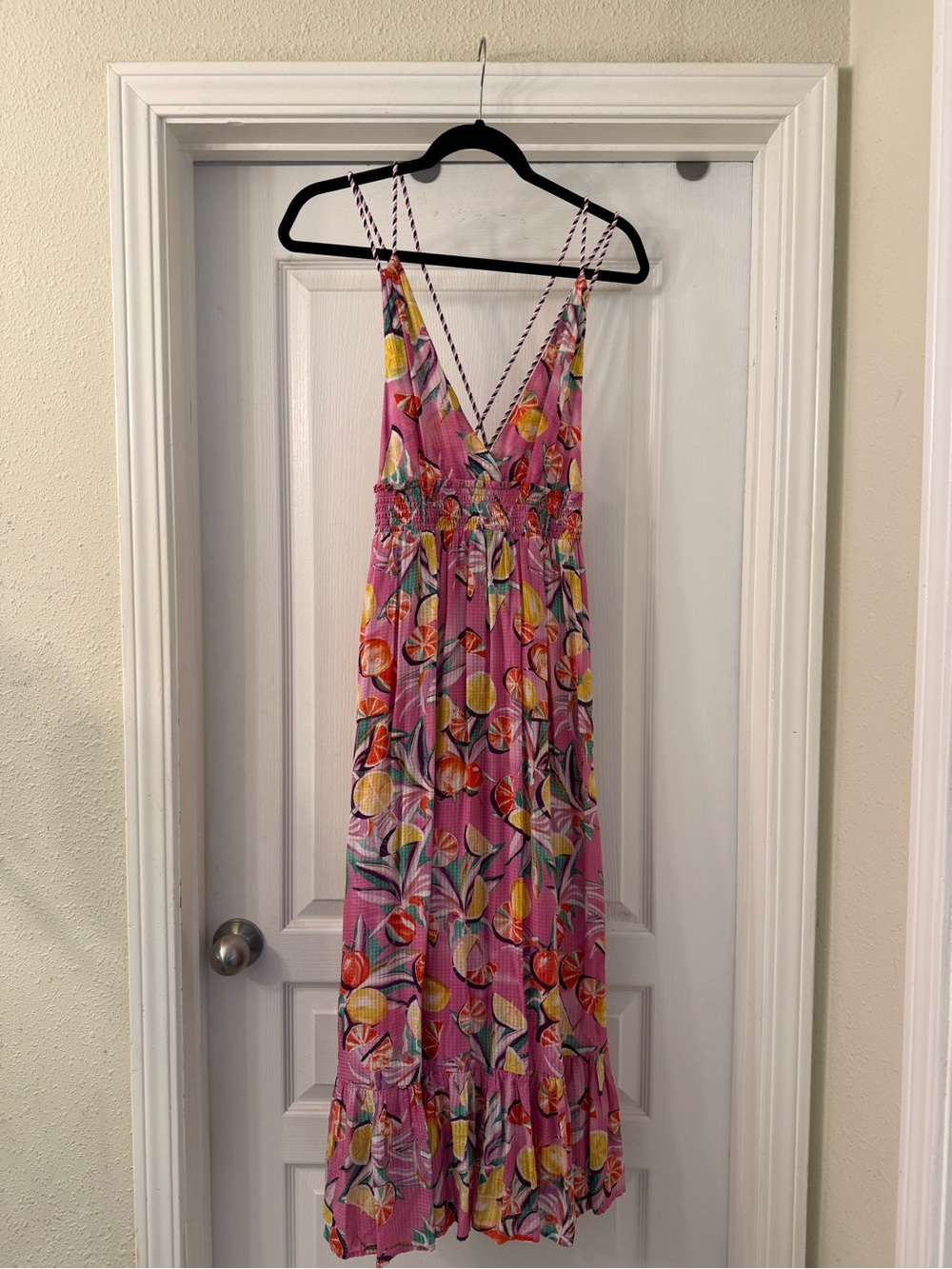 Scotch & Soda Pink Citrus Print Dress
